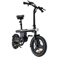 isinwheel CityGlide U1 Foldable Electric Bike - 500W Power | 7.8Ah Battery | 20mph Speed | 28mi Range