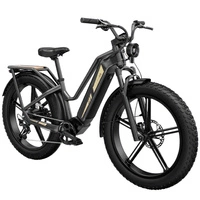 Fiido Titan 2025 Electric Bike - 750W Power | 14.5Ah Battery | 28mph Speed | 216mi Range | 3 Batteries with Rack