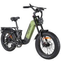 Cyrusher Kommoda 3.0 Electric Bike - 750W Power | 20Ah Battery | 28mph Speed | 68mi Range