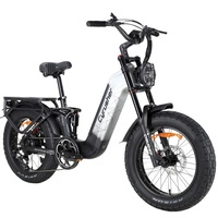 Cyrusher Kommoda 3.0 Electric Bike - 750W Power | 20Ah Battery | 28mph Speed | 68mi Range