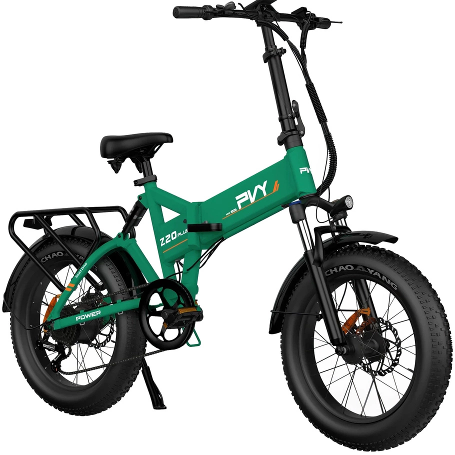 PVY Z20 Plus Foldable Electric Bike - 1000W Power | 16.5Ah Battery | 31mph Speed | 75mi Range