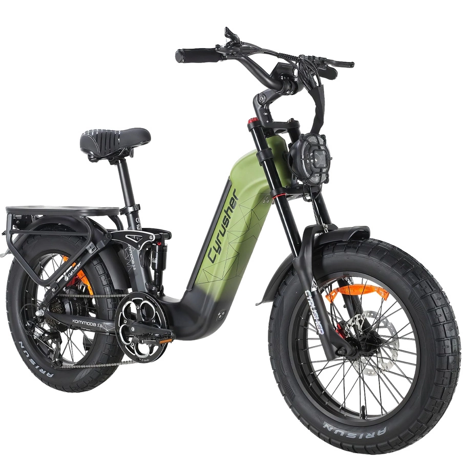 Cyrusher Kommoda 3.0 Electric Bike - 750W Power | 20Ah Battery | 28mph Speed | 68mi Range