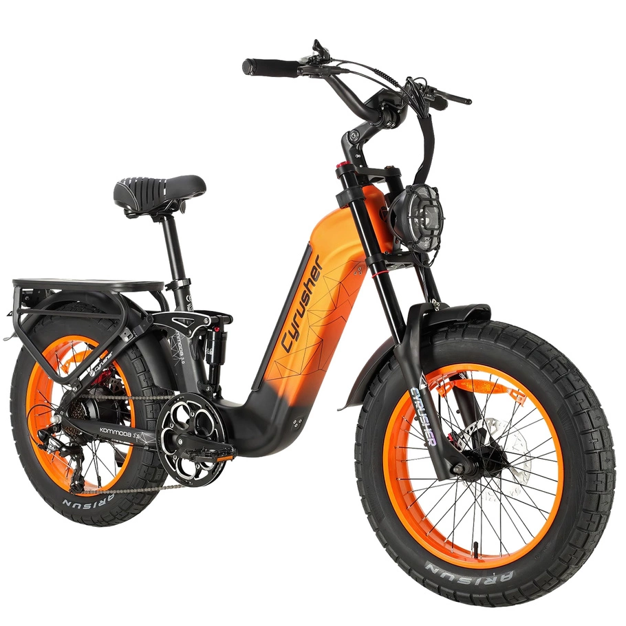 Cyrusher Kommoda 3.0 Electric Bike - 750W Power | 20Ah Battery | 28mph Speed | 68mi Range