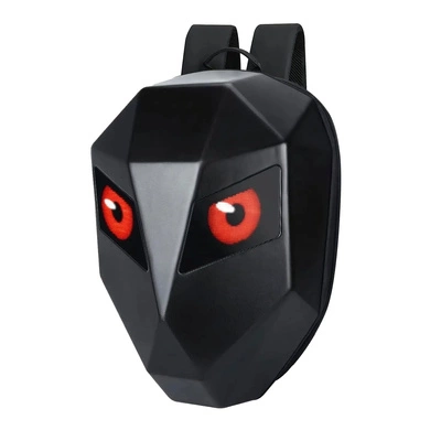 LED Smart Backpack with Programmable Display Waterproof Hard Shell Daypack for Men and Women