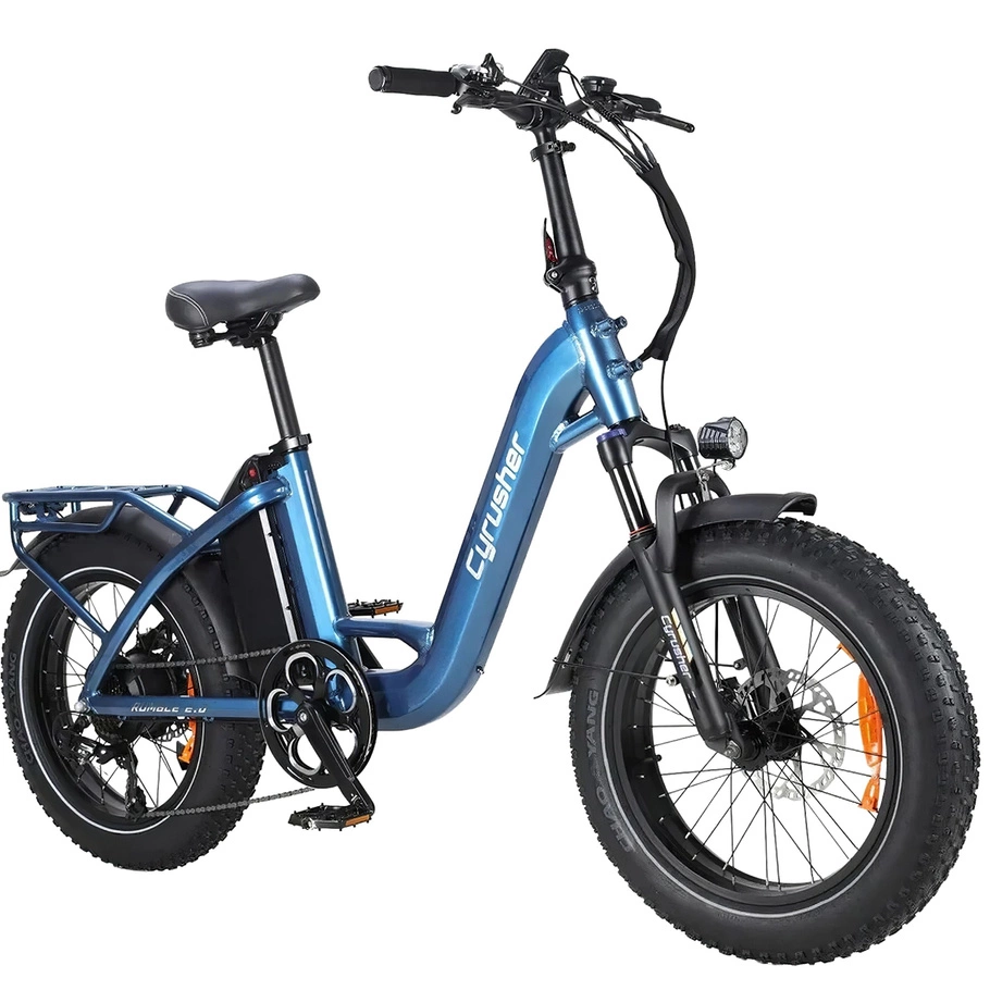 Cyrusher Rumble 2.0 Electric Bike - 500W Power | 18Ah Battery | 22mph Speed | 58mi