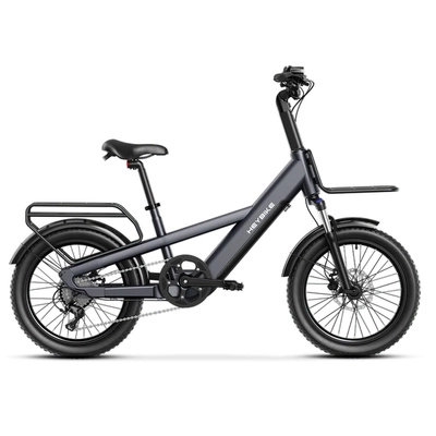 Heybike EC Compact Sport Electric Bike - 250W Power | 13Ah Battery | 15.5mph Speed | 68mi Range