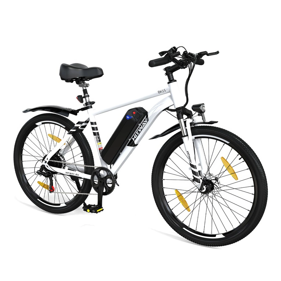 HITWAY BK15S Electric Bike - 250W Power | 12Ah Battery | 15.5mph Speed | 55mi Range | 26-Inch