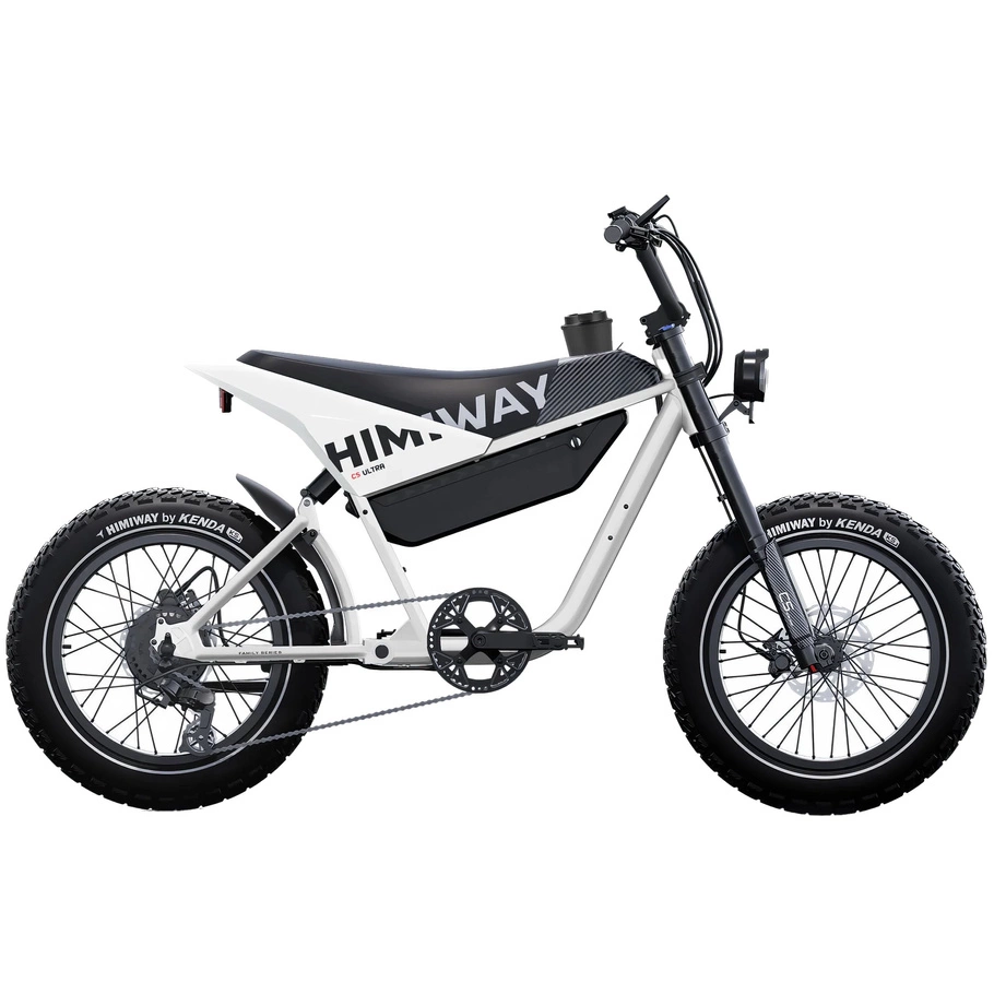 Himiway C5 Ultra Electric Motorcycle - 1200W Power | 20Ah Battery | 28mph Speed | 80mi Range