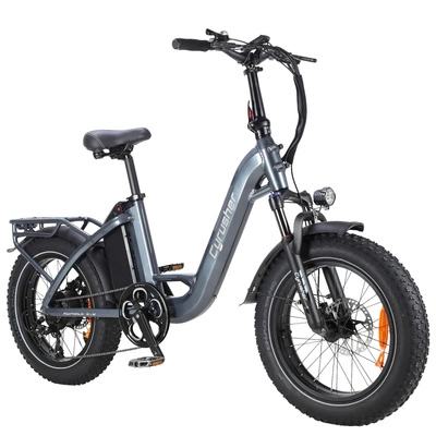 Cyrusher Rumble 2.0 Electric Bike - 500W Power | 18Ah Battery | 22mph Speed | 58mi