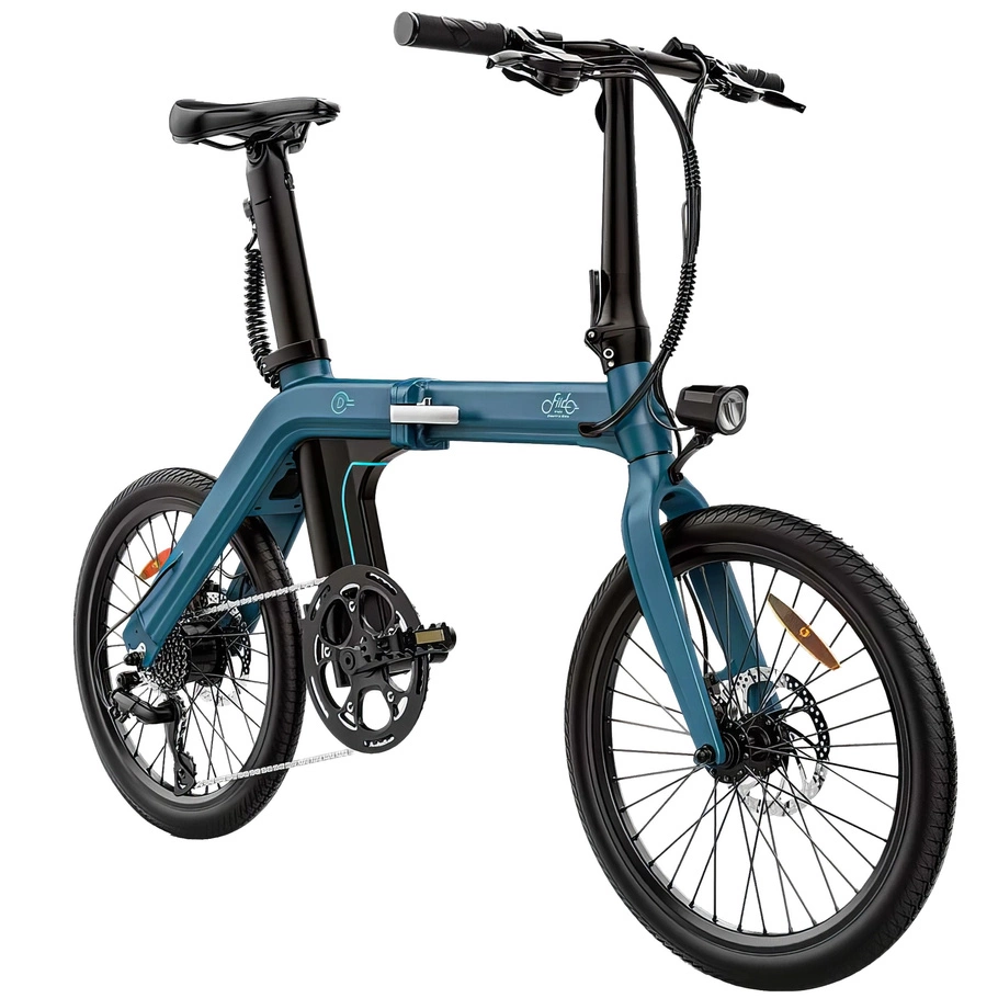 Fiido D11 2024 Foldable Electric Bike - 250W Power | 11.6Ah Battery | 15.5mph Speed | 62mi Range