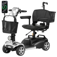 isinwheel X02 Pro Electric Mobility Scooter - 250W Power | 20Ah Battery | 6mph Speed | 20mi Range