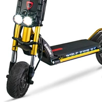 Kaabo Wolf King GT Pro Electric Scooter - 6500W Power | 35Ah Battery | 62mph Speed | 55mi Range