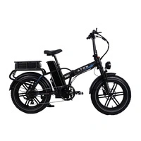 Aton MZ7 Foldable Electric Bike - 750W Power | 35Ah Battery | 28mph Speed | 50mi Range