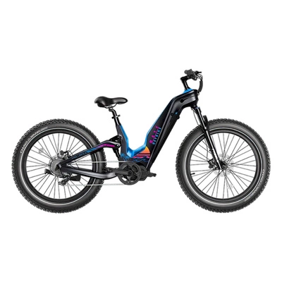 Heybike Hero Electric Bike - 1400W Power | 18Ah Battery | 35mph Speed | 60mi Range | Carbon Fiber Ebike | Step-Thru