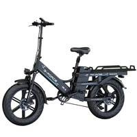 G-FORCE DE-S Cargo Electric Bike - 1300W Power | 45Ah Battery | 28mph Speed | 155mi Range | All-terrain | Fat Tire