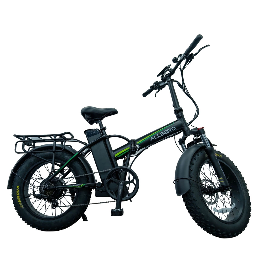 Allegro City Fold Electric Bike - 750W Power | 49Ah Battery | 30mph Speed | 50mi Range | TDL6125