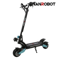 Nanrobot Lightning 2.0 Electric Scooter - 800W Power | 18Ah Battery | 30mph Speed | 25mi Range