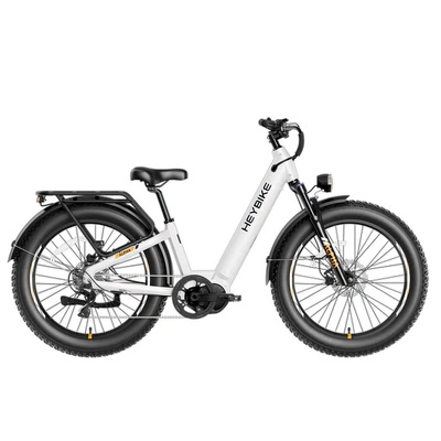 Heybike Alpha Electric Bike - 750W Power | 14.1Ah Battery | 28mph Speed | 60mi Range | Step-Thru