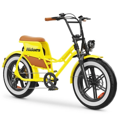 Hidoes C8 Electric Bike - 800W Power | 13Ah Battery | 25mph Speed | 44mi Range