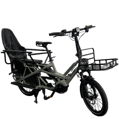 Tern GSD S10 Electric Cargo Bike - 250W Power | 14Ah Battery | 15.5mph Speed | 53mi Range | Refurbished